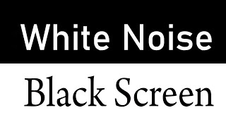 No Ads 10 Hours of Soft White Noise  Black Screen for Sleep [upl. by Eissej]