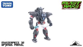 TakaraTomy Transformers MP32 Masterpiece OPTIMUS PRIMAL Video Review [upl. by Okiman295]