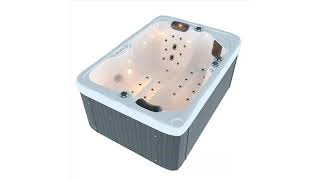 Tronitechnik Outdoor Whirlpool Spa LEVANZO weiß [upl. by Stockmon764]