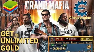 hack grand mafia game free Get unlimited gold with cheat engine and Bluestacks [upl. by Zeph]