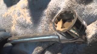 2001 Chrysler 300M inner tie rod bushing replacement Pt 2 [upl. by Stormie403]