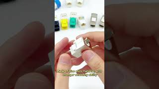 Terminate CAT6a Shielded Keystone Jacks [upl. by Hnad]