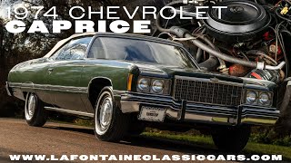 1974 Chevrolet Caprice Convertible Beautiful Survivor [upl. by Pooi]