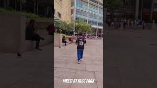 Messi at KLCC Park [upl. by Aisyat262]