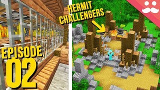 Hermitcraft 7 Episode 2  FARMS and Hermit Challenging [upl. by Carolee]