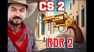 RDR2DEN SİLAH GETİRDİM  R8 REVOLVER EDITION CS2 [upl. by Yllas]