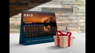 how to create a calendar design in adobe illustrator  Desk calendar design  illustrator tutorial [upl. by Mufinella]