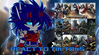 Past Bayverse Autobots React To \ Tik Toks  part 1 [upl. by Anom]