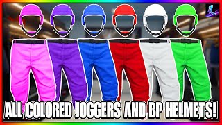 GTA 5 HOW TO GET ALL COLORED JOGGERS AND COLORED BULLETPROOF HELMETS AFTER PATCH 168 GTA Online [upl. by Anitsenre326]