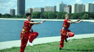 Chicago Bei Dou Kung Fu  2016 Class Demo [upl. by Anigar]