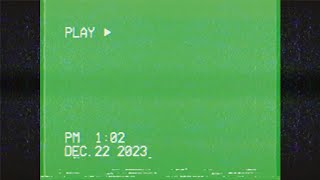 VHS Green Screen Overlay Free Effects  Download [upl. by Solracnauj]