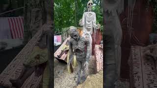 Pyramid Scheme INSANE UPDATE 95 Complete  Halloween Animatronics 2024 Spirit Home Depot Lowe’s [upl. by Ailuig]