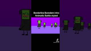 I LOVE ANIMATIC BATTLEgagofgreen9611 objectshows intro animaticbattle trending fypシ゚ fyp [upl. by Eerrahs236]