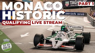 Monaco Historic Grand Prix  Day 1 live stream replay  Part 1 [upl. by Pincus]