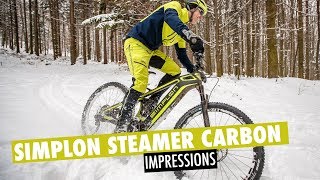 Simplon Steamer Carbon eMTB  Impressions [upl. by Antipus]