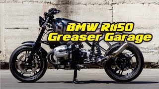 Custom BMW R1150 by Greaser Garage  Genoa Italy [upl. by Etheline]