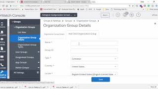 Creating Organizational Groups in Airwatch [upl. by Kelly]