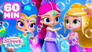 Shimmer and Shine Search For the Mermaid Gem w Leah  1 Hour Compilation  Shimmer and Shine [upl. by Hoskinson670]