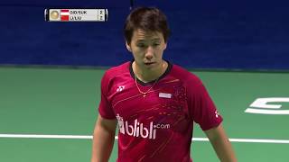 Tahoe China Open 2017  Badminton SF M3MD  GidSuk vs LiLiu [upl. by Ashly]