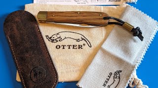 🇬🇧Travel KnifeOttermesser classic MS Oak covers [upl. by Wicks]