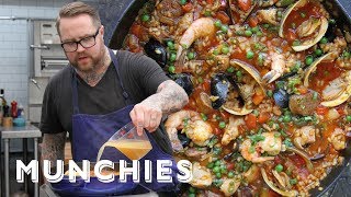 HowTo Make Paella Valenciana with Jamie Bissonnette [upl. by Einot]