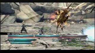 Final Fantasy XIII Mission 64 ウェルキンゲトリクス戦  VS Vercingetorix [upl. by Eicaj907]