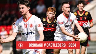 Brocagh v Castlederg  Highlights  Junior Championship 2024 [upl. by Jovitah792]