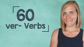 60 Verbs with the Prefix ver  B1 with Jenny [upl. by Stucker689]