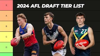 2024 AFL Draft Player Tier List  AFL Enjoyers [upl. by Gaudette430]