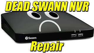 FAULTY Swann CCTV NVR  DVR No power  Can I fix it [upl. by Emmanuel764]