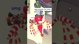 Catching SCAMMERS with STRAWBERRY BAT DRAGON in Adopt Me 👀😳 shorts adoptme [upl. by Clower]