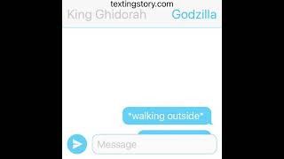 Godzilla x King Ghidorah part 5 officially dating [upl. by Candyce]