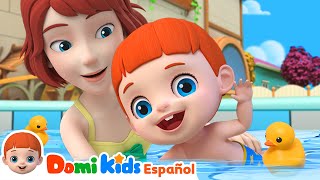 Canción de Nadar  Swimming Song en español  Domi Kids Las Canciones Infantiles [upl. by Nwotna]