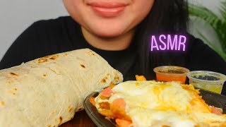 ASMR  TACO BELLS SECRET AARDVARK NACHO FRIES AND SHRIMP BURRITO  Eating sounds No talking [upl. by Kurtzig]