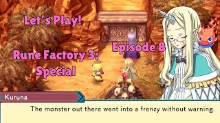 Lets Play Rune Factory 3 Ep 8 [upl. by Ahsenahs]