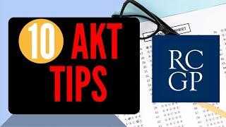 Ten top tips to pass the RCGP Applied Knowledge Test AKT [upl. by Sewoll]