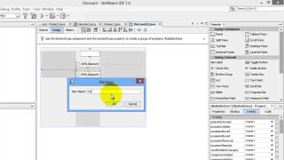 Java Tutorial 29  JFrame Form with JCheckBox and JRadioButton [upl. by Ecilegna]