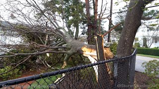 Aftermath of the powerful NorEaster in Scituate MA  10272021 [upl. by Atela]