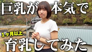 巨乳が育乳をガチでやったら大きくなるの？どうなるの？【Gカップの検証企画】 [upl. by Marketa]