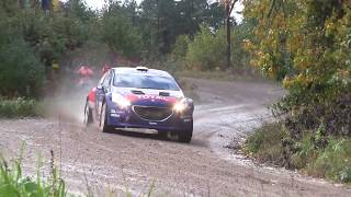 Resumen Jose Antonio Suarez  Candido Carrera Peugeot Sport Rally Roma Liepaja [upl. by Leinahtam80]