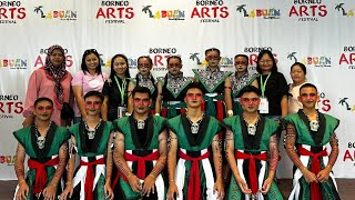 BORNEO ART FESTIVAL 2024  ASPeD Dance Troupe  PANGAIT [upl. by Marzi34]