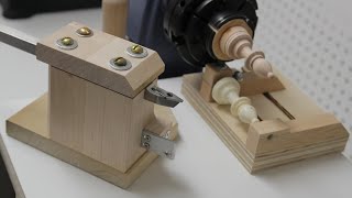 Lathe Duplicator  Copying a Chess Piece [upl. by Sivrahc]