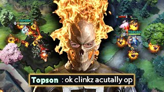 NEW CLINKZ isnt OP but Topson is [upl. by Ainahs]