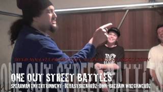 ONE OUT STREET BATTLESJAY ROACHER vs DEVAST8Rpromo battle [upl. by Ynatterb]