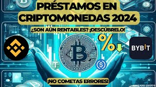 CÓMO obtener un PRÉSTAMO en CRIPTOMONEDAS en 2024 Paso a paso y MEJORES plataformas [upl. by Derej]