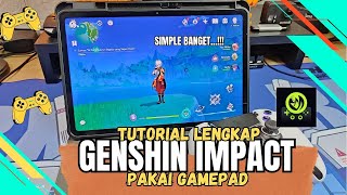 Simple way to play Genshin Impact on Android using a gamepad  Mantis Gamepad Pro [upl. by Wilhide]