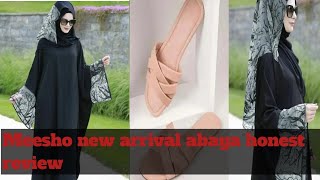 Meesho modest abaya haul Meesho low budget abaya haul [upl. by Oinafipe422]