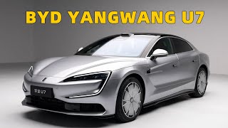 BYD Yangwang U7 Details EV amp PHEV 1306hp Competes with Mercedes SClass InDepth Look [upl. by Allecnirp]