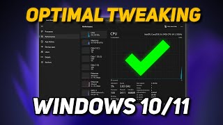 Change These SETTINGS to OPTIMIZE Windows 1011 for GAMING amp Performance  2024 [upl. by Merce]