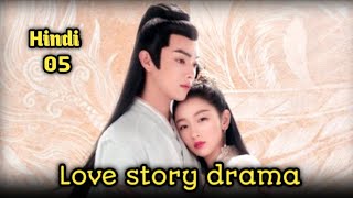 Love story chinese drama explain in hindi  EP 05 Chinese drama  TFEXPLANATIONS [upl. by Nesnar]